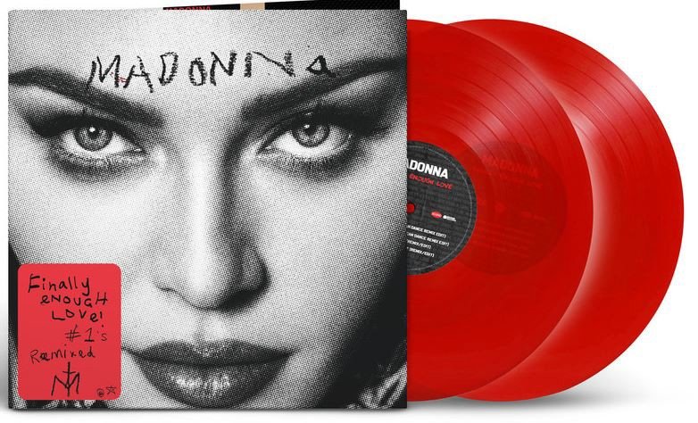 Madonna - Finally Enough Love (Red Vinyl - Indie Only) - 2LP (LP)