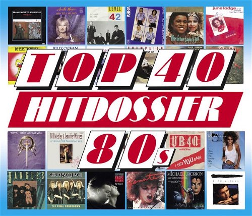 Various - Top 40 Hitdossier 80s (CD)