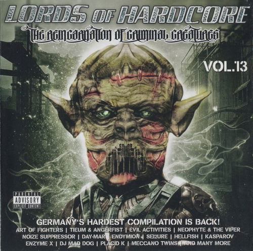 Various - Lords Of Hardcore Vol. 13 (The Reincarnation Of Criminal Creatures) (CD)