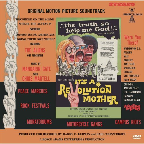 Mandarin Gate / Chris Martell - It's A Revolution Mother (The Original Motion Picture Soundtrack) Green Vinyl (LP)