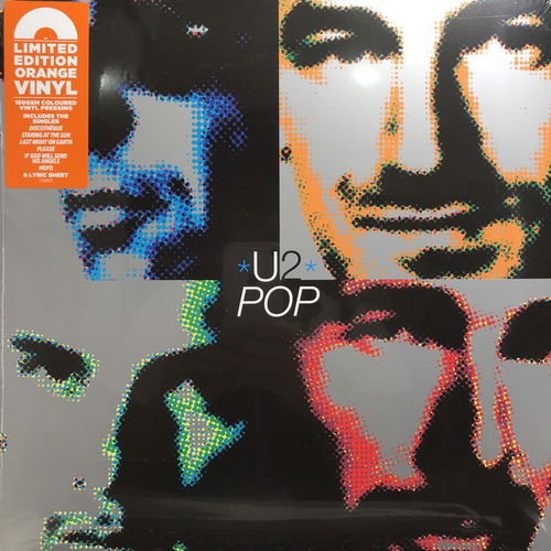 U2 - Pop (Orange vinyl) - Indie Only - 2LP