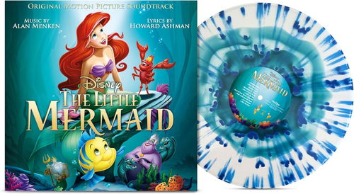 OST - The Little Mermaid (Transparent blue splatter vinyl) (LP)