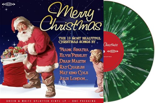 Various - Merry Christmas (Green&White Splatter) (LP)