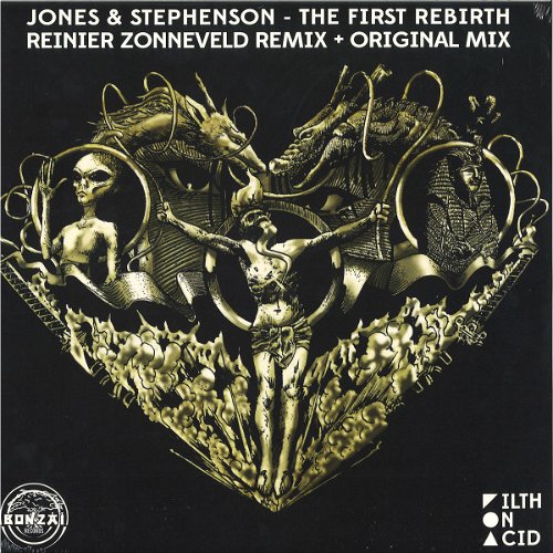 Jones & Stephenson - The First Rebirth (Reinier Zonneveld Remix + Original Mix) - Yellow vinyl (Bonzai) (MV)