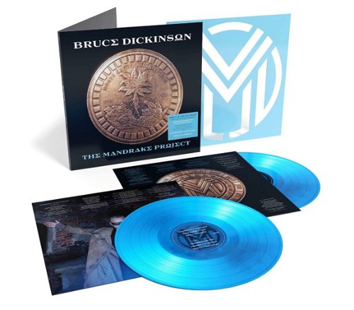 Bruce Dickinson - The Mandrake Project (Blue Vinyl) - 2LP (LP)