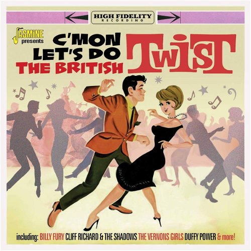 Various - C'mon Let's Do The British Twist (CD)
