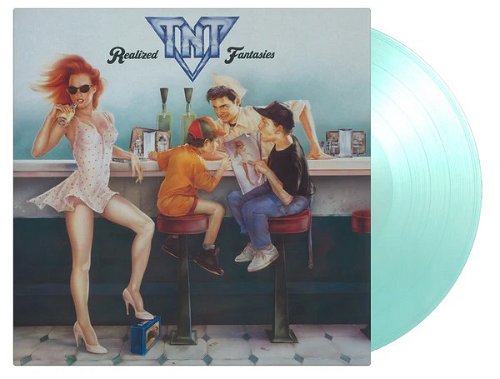 TNT - Realized Fantasies (Crystal clear & turquoise marbled vinyl) (LP)