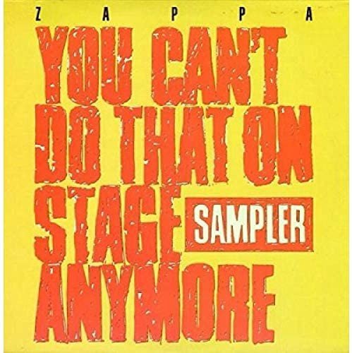 Frank Zappa - You Can't Do That On Stage Anymore (Sampler) (LP)