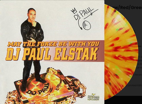 Paul Elstak - May The Forze Be With You (Yellow, red & green spetter vinyl) (LP)