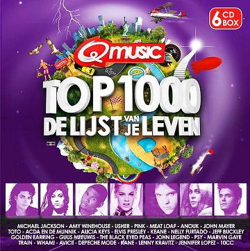 Various - Q-Music Top 1000 -  De Lijst Van Je Leven (CD)