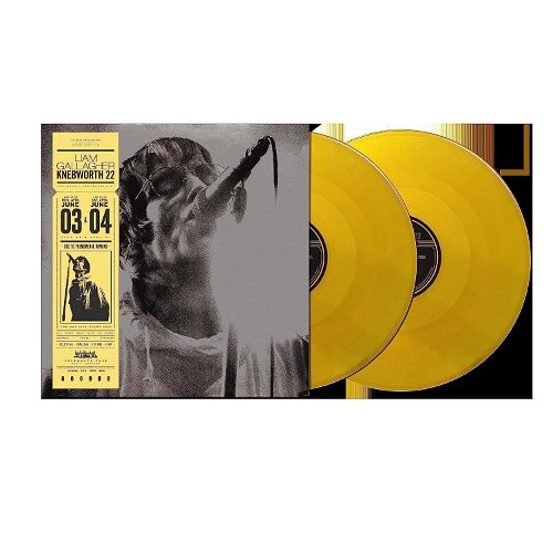 Liam Gallagher - Knebworth 22 (Yellow Vinyl) - 2LP (LP)