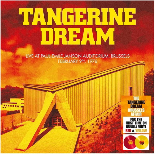 Tangerine Dream - Brussels 1976 (Red and yellow vinyl) - 2LP (LP)