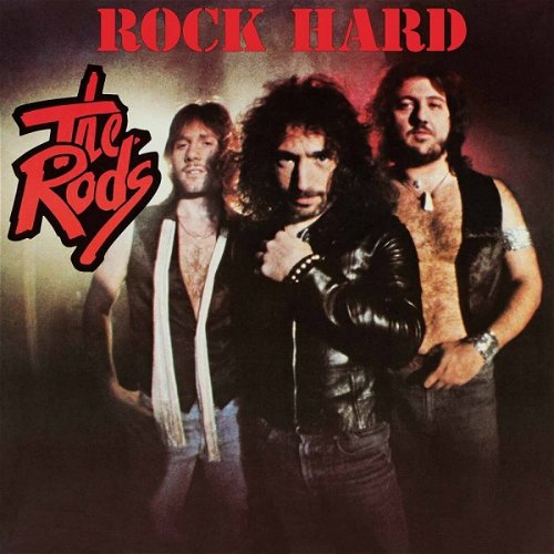The Rods - Rock Hard (Red & black vinyl) (LP)