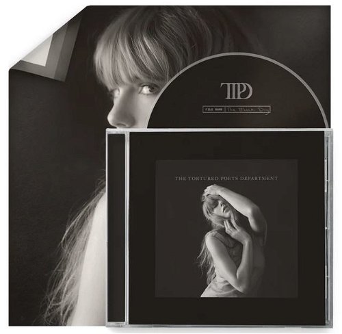 Taylor Swift - The Tortured Poets Department + bonus track The Black Dog - Tony Only! (CD)