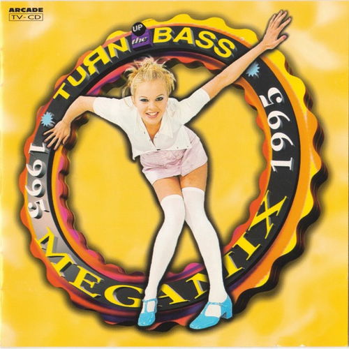 Various - Turn Up The Bass Megamix 1995 (CD)