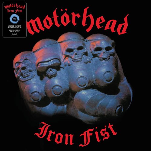 Motorhead - Iron Fist (40th anniversary / Black & Blue Swirl vinyl) (LP)