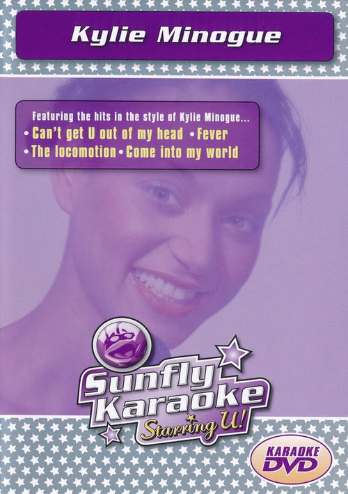 Kylie Minogue - Sunfly Karaoke Featuring the hits in style of Kylie Minogue... (DVD)