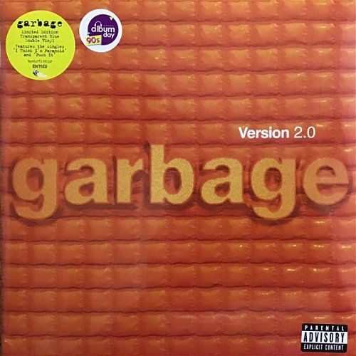 Garbage - Version 2.0 (Transparent blue vinyl) - National Album Day 2023 - 2LP (LP)