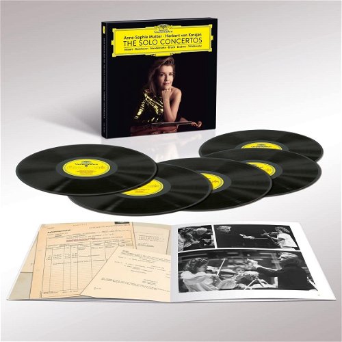 Anne-Sophie Mutter / Herbert von Karajan - The Solo Concertos (5LP Box set)