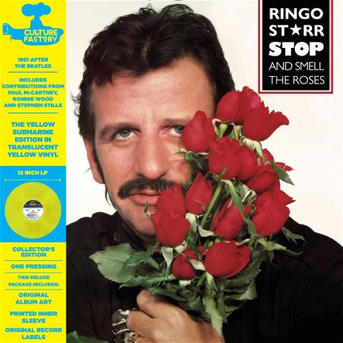 Ringo Starr - Stop And Smell The Roses (Yellow Submarine Vinyl) (LP)
