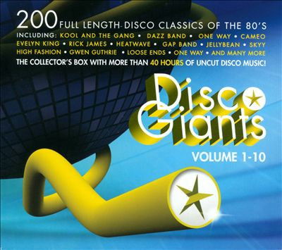 Various - Disco Giants Volume 1-10 (Box Set) (CD)