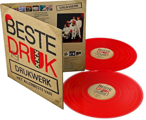 Drukwerk - Beste Druk - Het Allerbeste Van (Red Vinyl) - 2LP (LP)