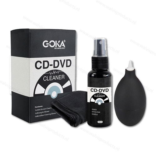 Goka - CD-DVD Cleaningset (AC)