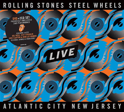The Rolling Stones - Steel Wheels Live (2CD+DVD)