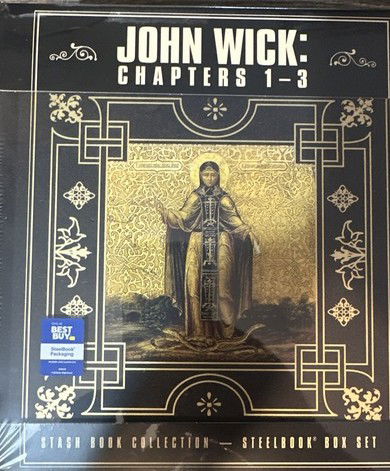 Film - John Wick - Stash Book Collection - 4K (Bluray)