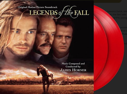 OST / James Horner - Legends Of The Fall (Red vinyl) - 2LP (LP)