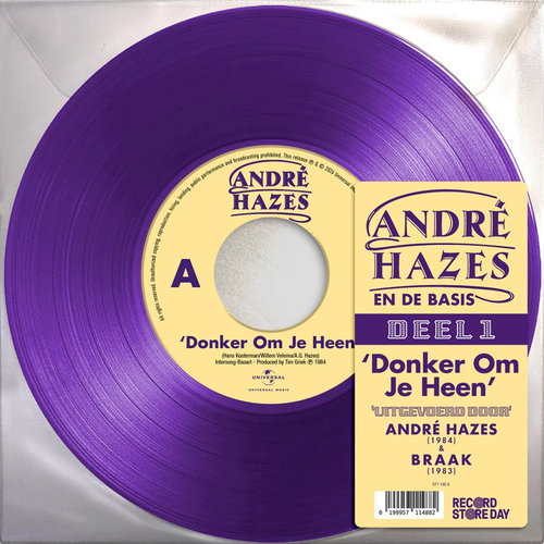 André Hazes / Braak - Donker Om Je Heen (Paarse vinyl) RSD26 (SV)