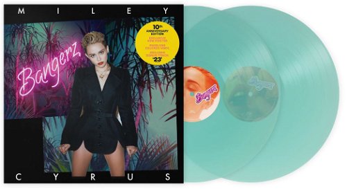 Miley Cyrus - Bangerz (Seaglass coloured vinyl) - 10th anniversary - 2LP (LP)