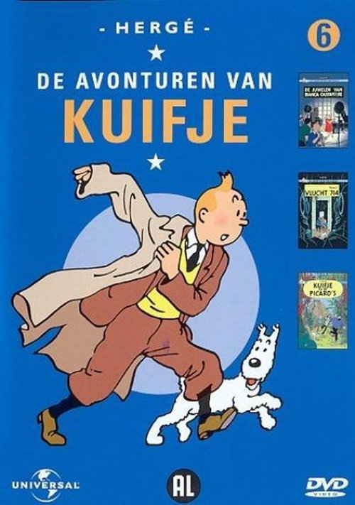 Animation - De Avonturen Van Kuifje - Deel 6 (DVD)