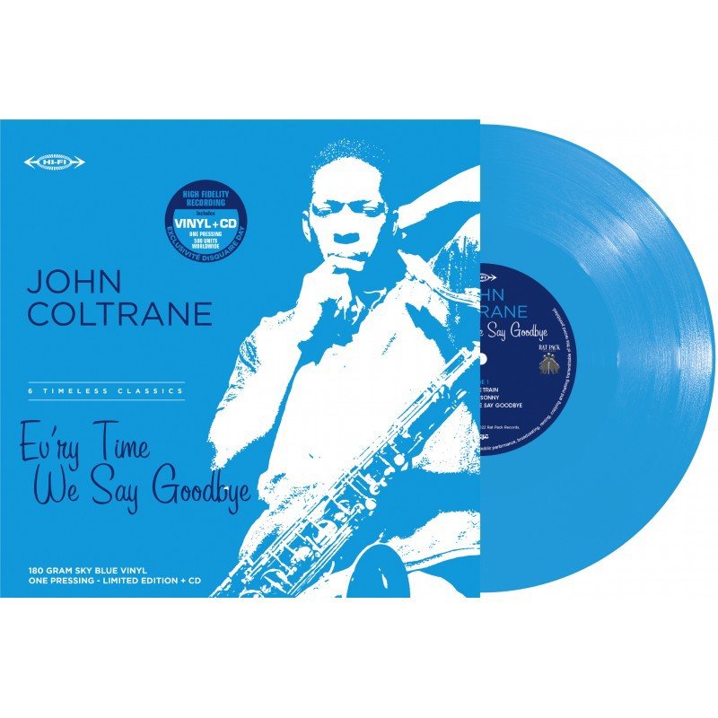 John Coltrane - Ev'ry Time We Say Goodbye (Blue vinyl) +CD RSD22 (LP)