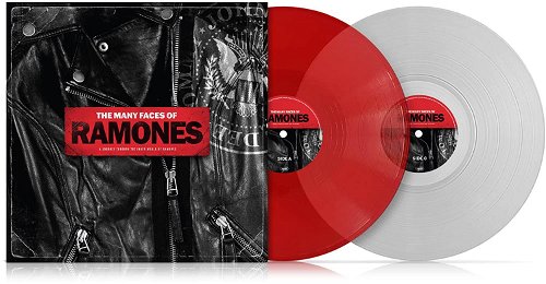 Various / Ramones - The Many Faces Of Ramones (Red transparent & clear vinyl) - 2LP (LP)