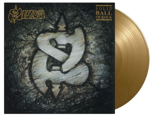 Saxon - Solid Ball Of Rock (Gold coloured vinyl) (LP)