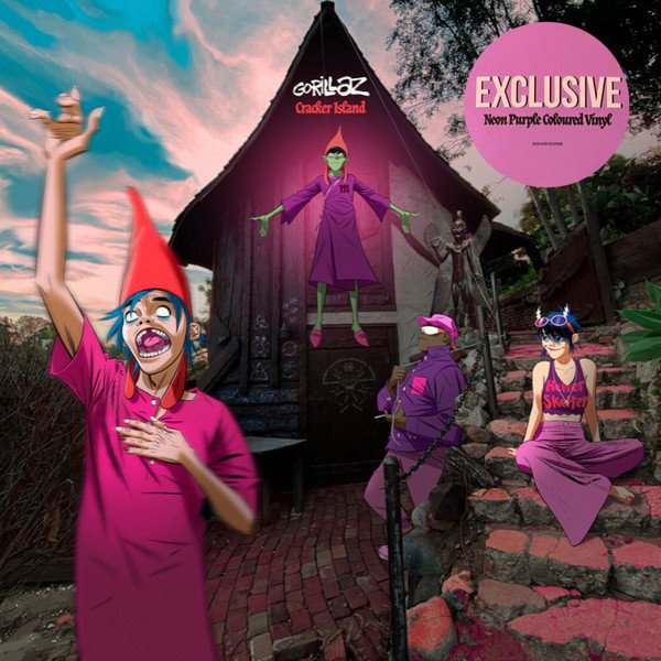 Gorillaz - Cracker Island (Neon purple vinyl - Indie Only) (LP)