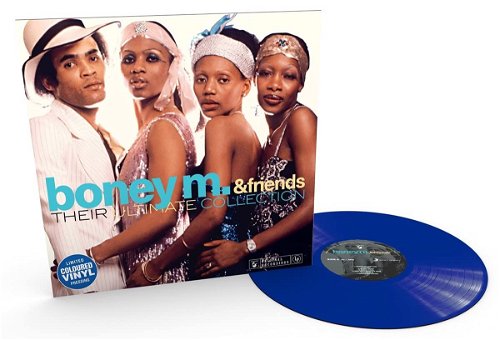 Boney M. - Boney M & Friends - Their Ultimate Collection (Blue vinyl) (LP)