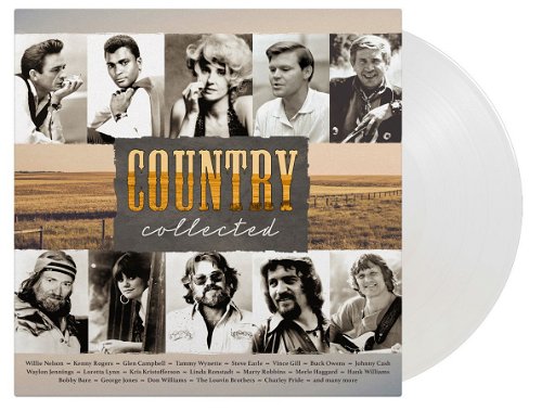 Various - Country Collected (Crystal Clear Vinyl) - 2LP (LP)