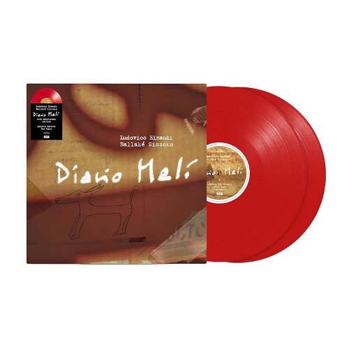Ludovico Einaudi - Diario Mali - 20th anniversary (Opaque red vinyl) - 2LP (LP)