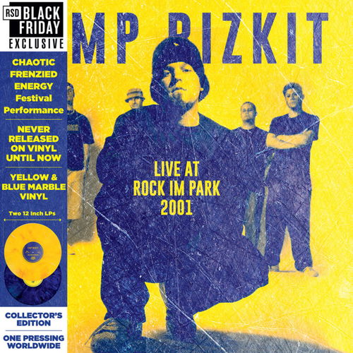 Limp Bizkit - Rock Im Park 2001 (Marbled blue and yellow vinyl) - Black Friday 2023 / BF23 - 2LP (LP)