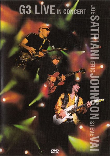 Joe Satriani / Eric Johnson / Steve Vai - G3 Live In Concert (DVD)