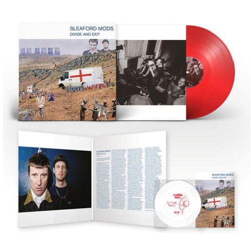 Sleaford Mods - Divide And Exit (Transparent Red)(Plus Flexi) (LP)