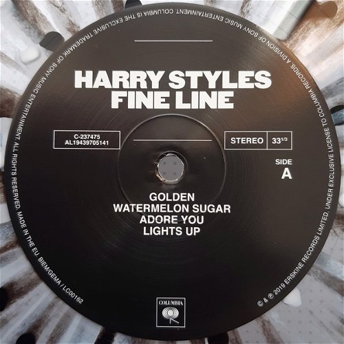 Harry Styles - Fine Line (Limited Edition) (Black & White Splatter) [New  Vinyl L