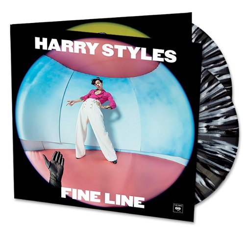 Harry Styles - Fine Line (Black & White Splatter vinyl) - 2LP (LP)