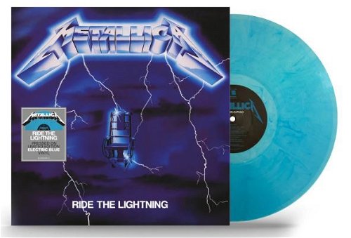 Metallica - Ride The Lightning (Clear Electric Blue vinyl) (LP)