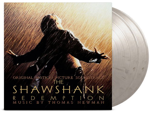 OST / Thomas Newman - The Shawshank Redemption (Black & white marbled vinyl) - 2LP (LP)