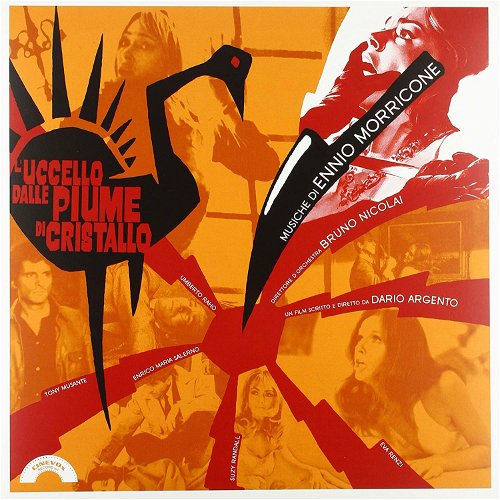 OST / Ennio Morricone - L'Uccello Dalle Piume Di Cristallo (Orange Vinyl) (LP)