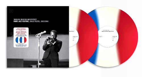 Miles Davis Quintet - Paris Jazz Festival, Salle Pleyel 10/1/1964 (Blue/white/red vinyl) - 2LP (LP)