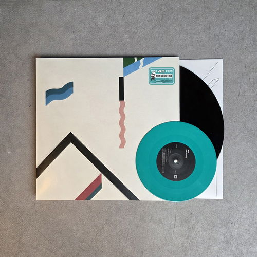 Wire - 154 (Turquoise vinyl) + Original 1979 Only Bonus 7" - Konk40 (LP)